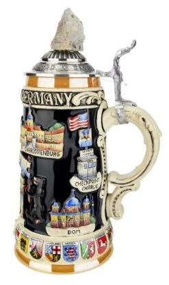 Berlin Wall Beer Stein 11 Berlin Wall Beer Stein -Beer Stein Store Berlin Wall Beer Stein K309BW RS SM 28426.1594189086