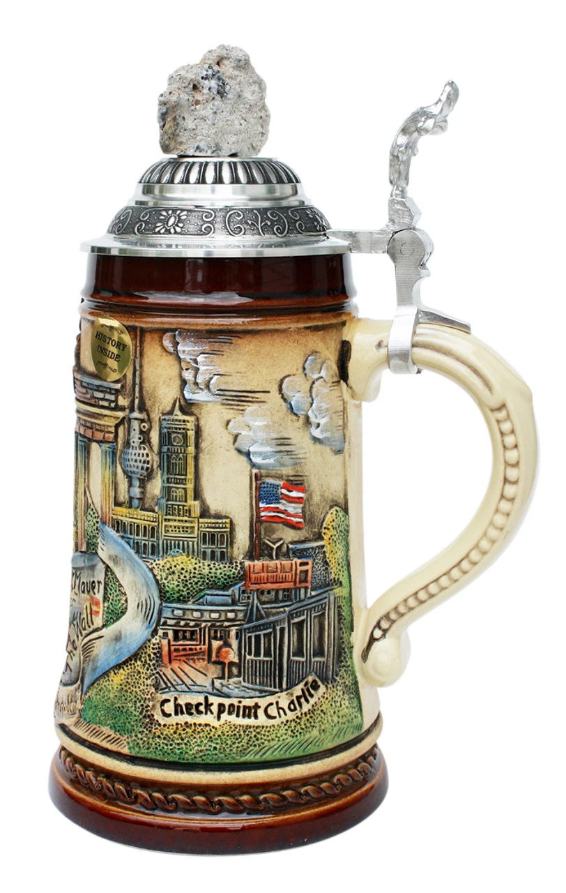 Berlin Wall Checkpoint Charlie Beer Stein 4 Berlin Wall Checkpoint Charlie Beer Stein - Image 2