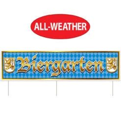 Biergarten All Weather Party Yard Sign -Beer Stein Store Biergarten All Weather Party Yard Sign S56038 5 25252.1689717318