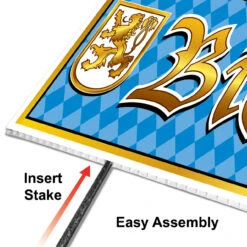 Biergarten All Weather Party Yard Sign -Beer Stein Store Biergarten All Weather Party Yard Sign S56038 6 66966.1689717319