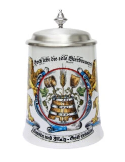 Zimmermann Brewers Porcelain Beer Stein