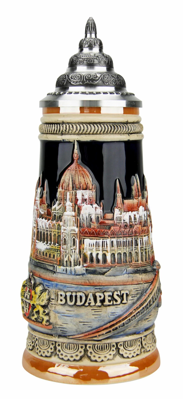 Budapest Beer Stein 4 Budapest Beer Stein - Image 2