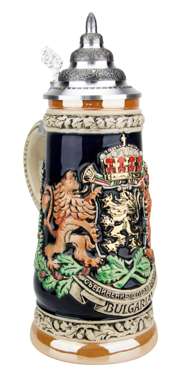 Bulgaria Coat Of Arms Beer Stein 3 Bulgaria Coat Of Arms Beer Stein