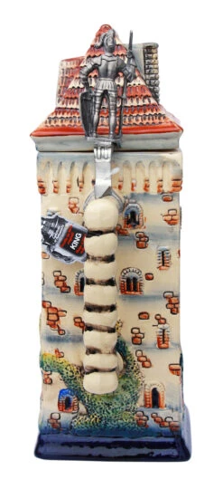 Knights Castle Tower 3D 1.5 Liter Beer Stein 10 Knights Castle Tower 3D 1.5 Liter Beer Stein -Beer Stein Store Castle Tower 3D 1.5 Liter Beer Stein K151 Back SM 71121.1395935779