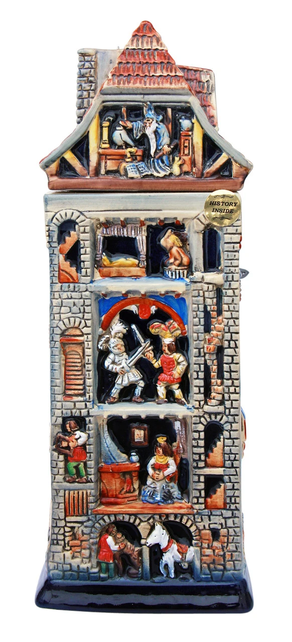 Knights Castle Tower 3D 1.5 Liter Beer Stein 3 Knights Castle Tower 3D 1.5 Liter Beer Stein