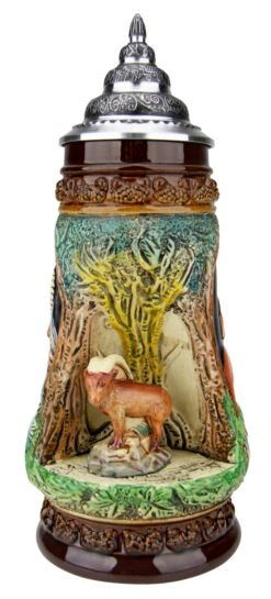 Chamois Wildlife Grotto Beer Stein