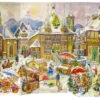 Christkindlmarkt 1958 Reproduction German Advent Calendar 1 Christkindlmarkt 1958 Reproduction German Advent Calendar -Beer Stein Store Christkindlmarkt 1958 Reproduction German Advent Calendar RSV110 96296.1632875820