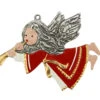 Christmas Angel Flying With Horn German Pewter Christmas Ornament 2 Christmas Angel Flying With Horn German Pewter Christmas Ornament -Beer Stein Store Christmas Angel Flying with Horn German Pewter Christmas Ornament KN1305532C Fnt SM 22119.1635861789
