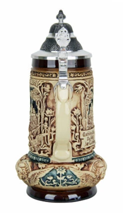 Classic Lovers Wedding Beer Stein Antique Style -Beer Stein Store Classic Lovers Wedding Beer Stein Antique Style KT103EZ Back SM 45043.1494350201