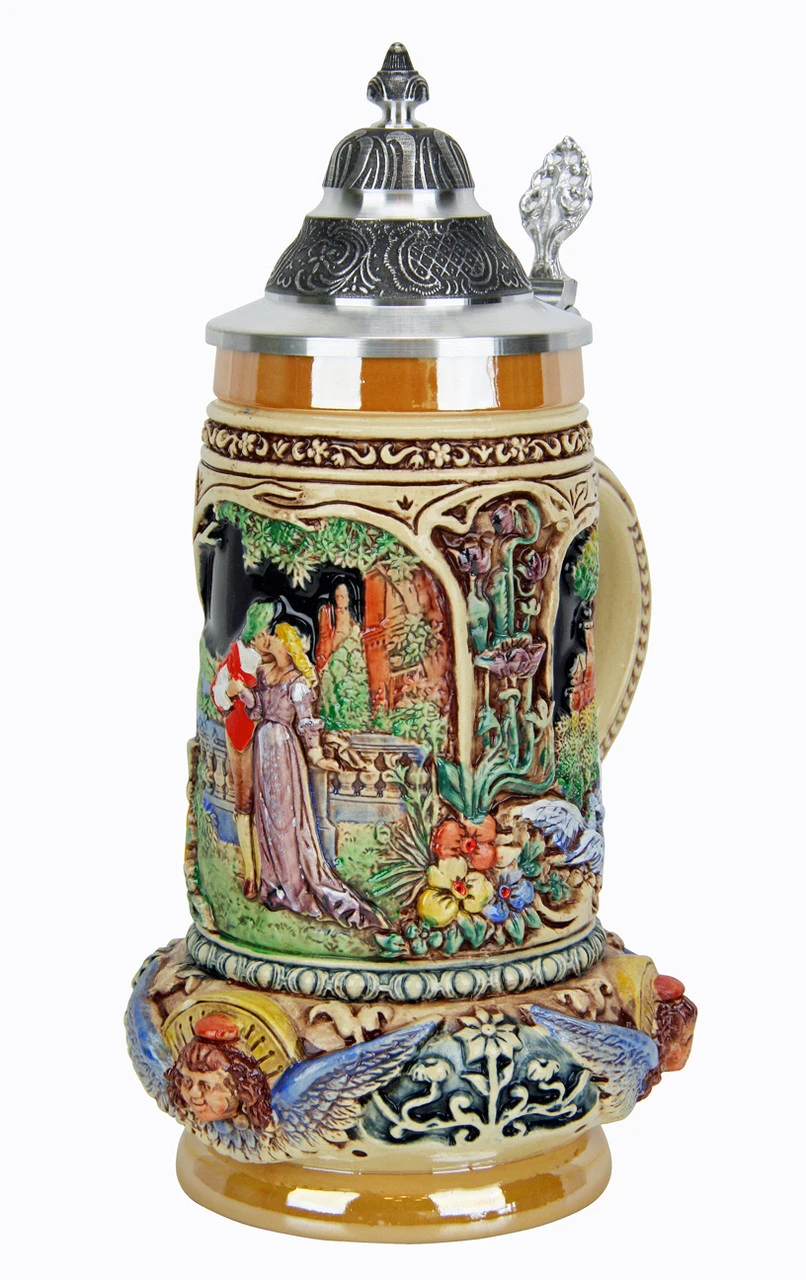 Classic Lovers Wedding Beer Stein Full Color 3 Classic Lovers Wedding Beer Stein Full Color