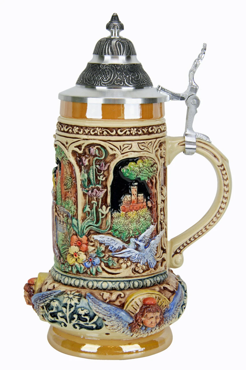 Classic Lovers Wedding Beer Stein Full Color 7 Classic Lovers Wedding Beer Stein Full Color - Image 5