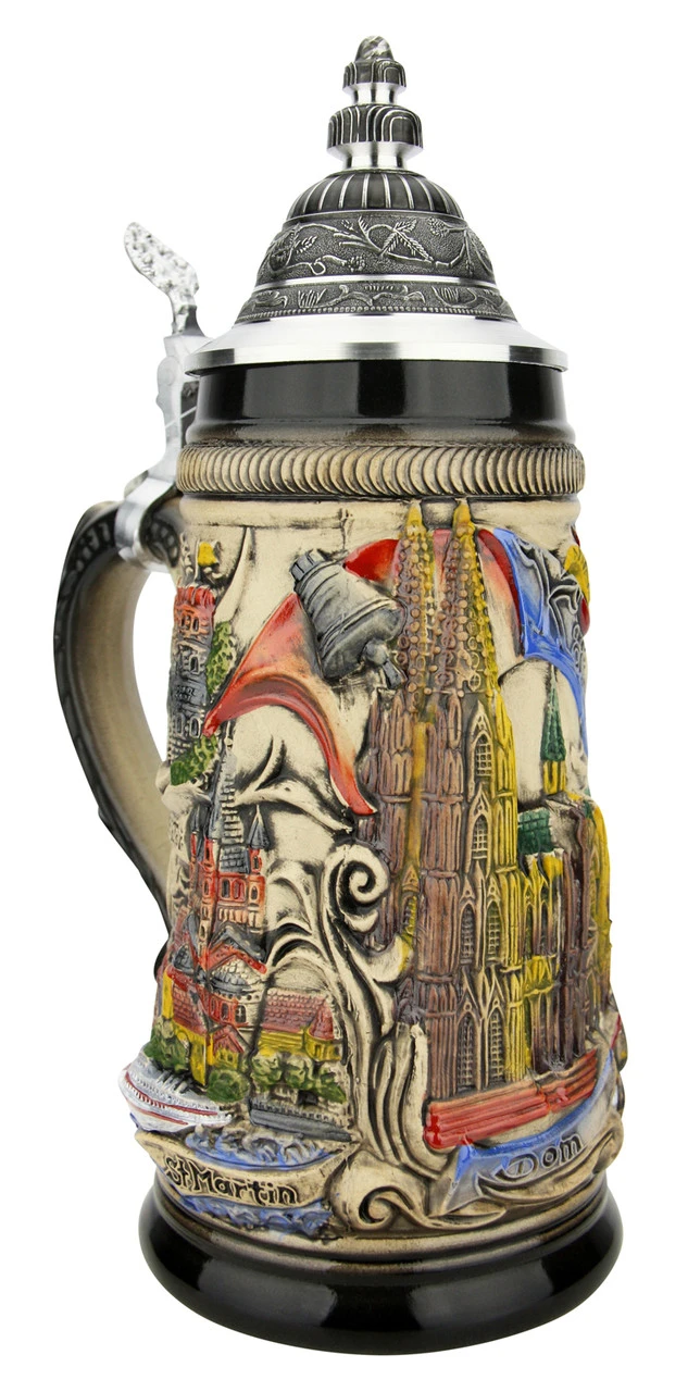 Cologne Koln Beer Stein Rustic 8 Cologne Koln Beer Stein Rustic - Image 6