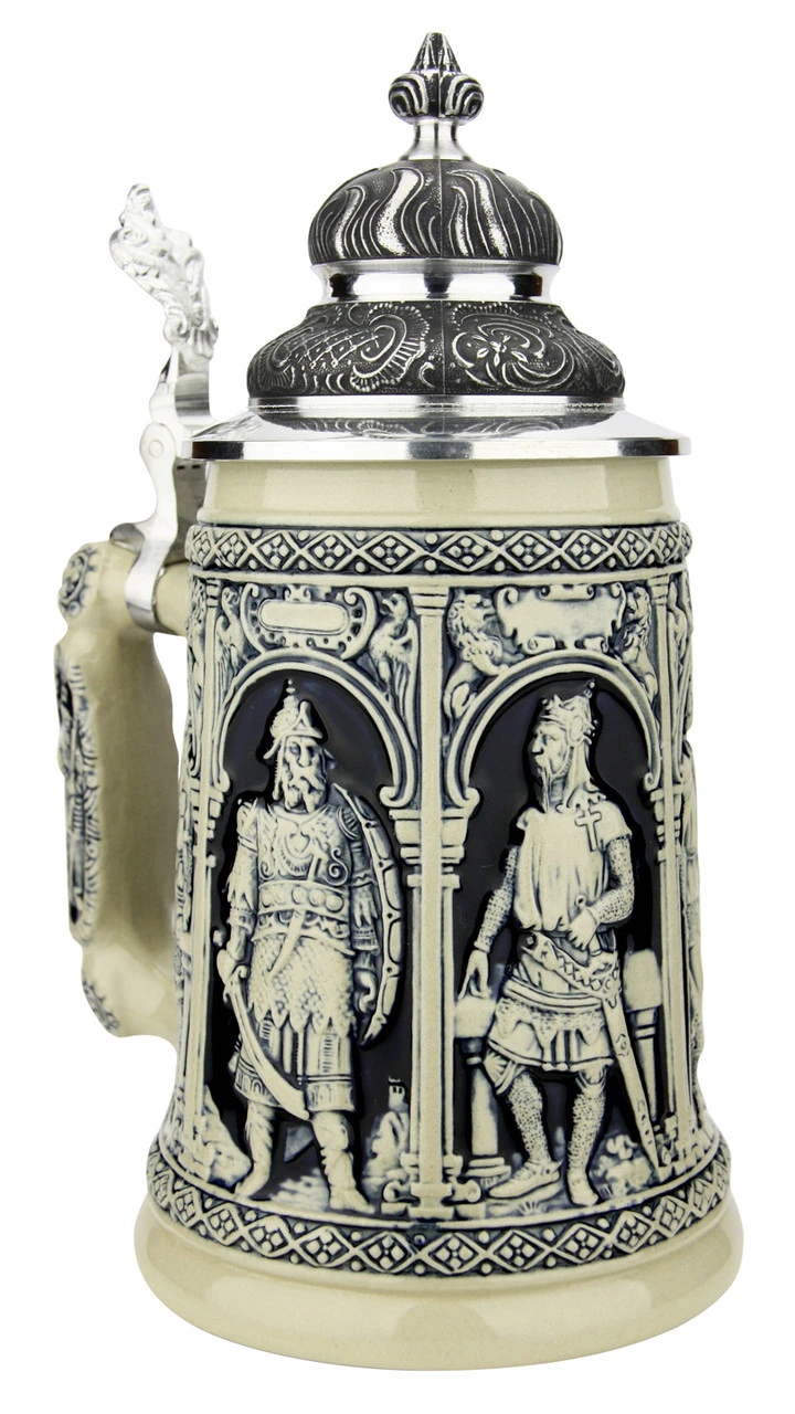 Crusaders Beer Stein | Cobalt 4 Crusaders Beer Stein | Cobalt - Image 2