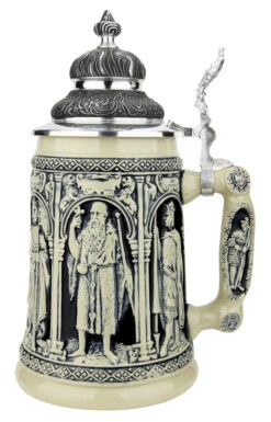 Crusaders Beer Stein | Cobalt 10 Crusaders Beer Stein | Cobalt -Beer Stein Store Crusaders Beer Stein Cobalt KT1338EZ RS SM 12327.1633472773