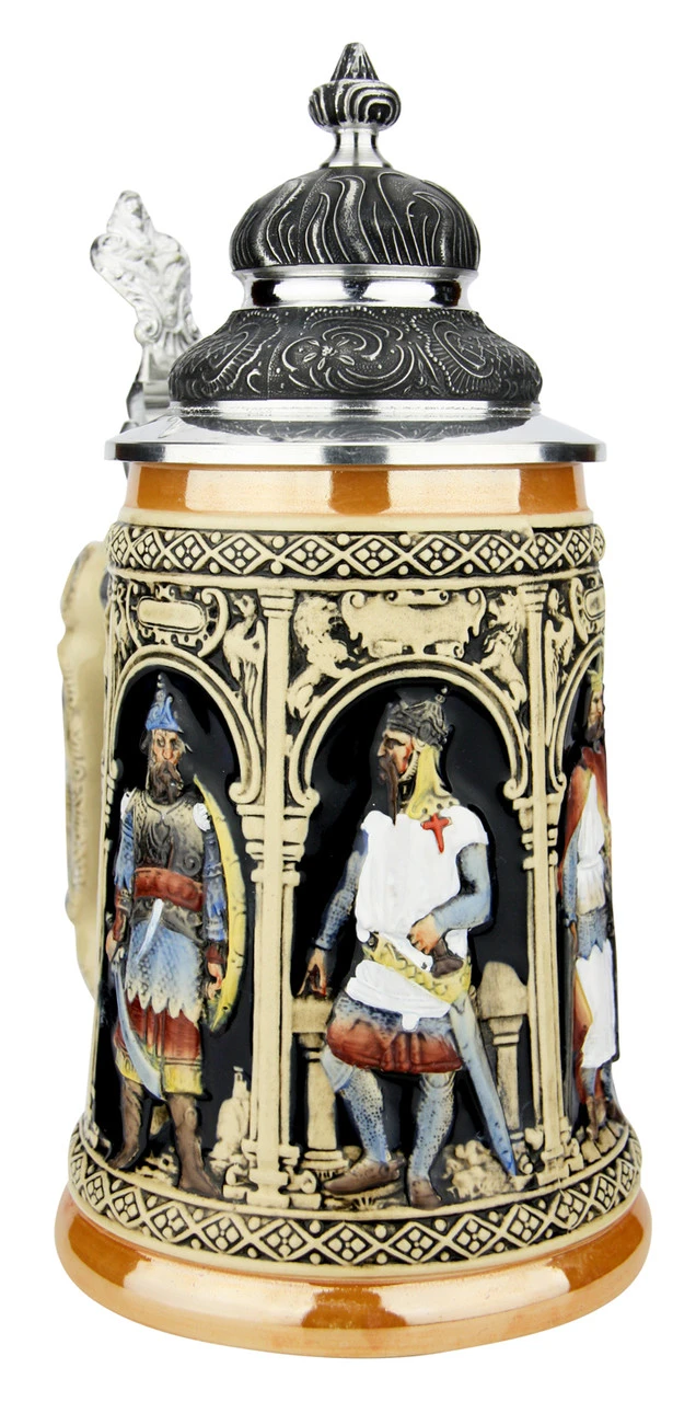Crusaders Beer Stein | Full Color 4 Crusaders Beer Stein | Full Color - Image 2