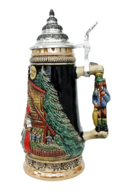 Cuckoo Clock Peddler Beer Stein 7 Cuckoo Clock Peddler Beer Stein -Beer Stein Store Cuckoo Clock Peddler Beer Stein K305U RS SM 03918.1401390609