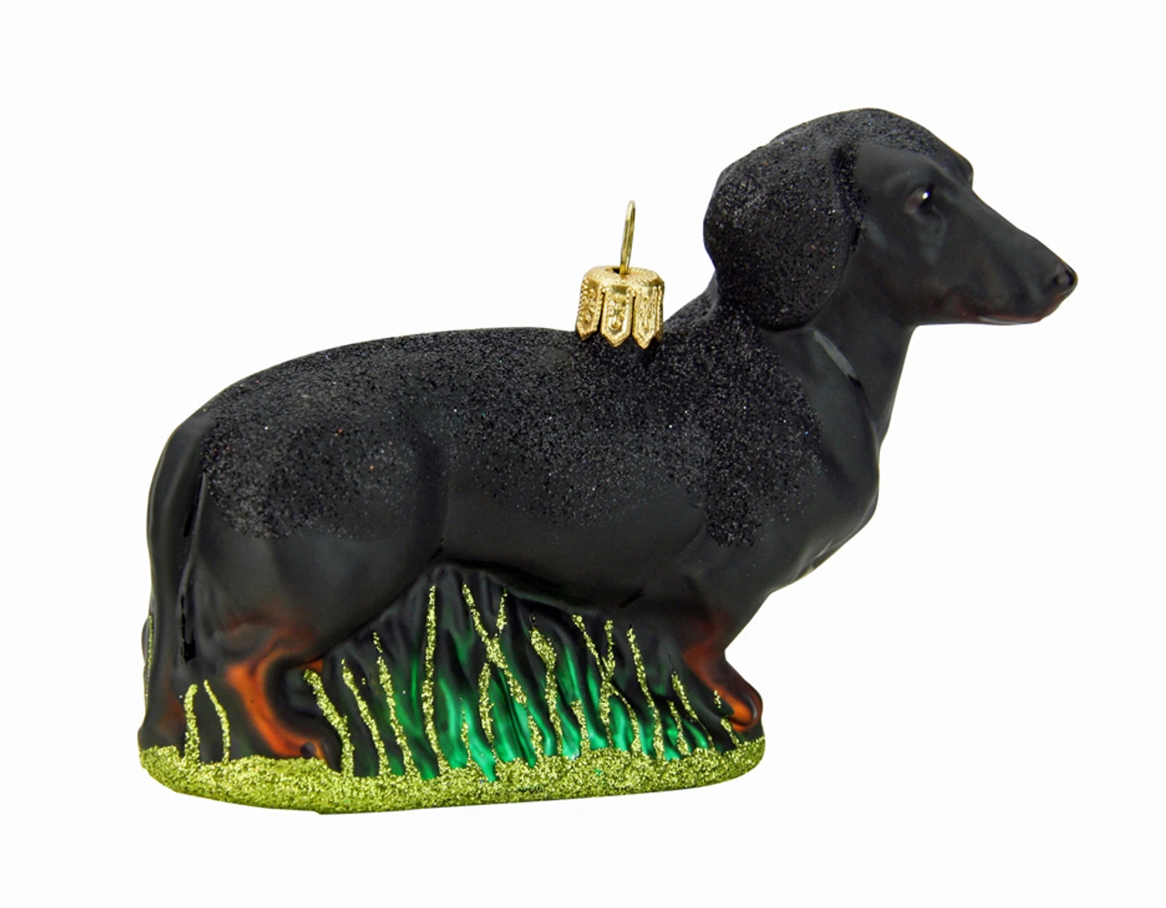 Dachshund Dog Glass Christmas Ornament 3 Dachshund Dog Glass Christmas Ornament