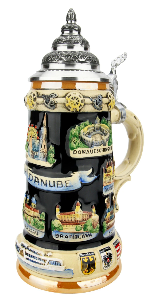 Danube River Commemorative Stein 7 Danube River Commemorative Stein - Image 5