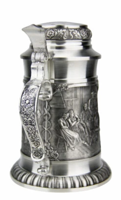 Defregger Pewter Beer Stein | 0.5 Liter 12 Defregger Pewter Beer Stein | 0.5 Liter -Beer Stein Store Defregger Pewter Beer Stein 0.5 Liter DN8825Z Back SM 89508.1511047682