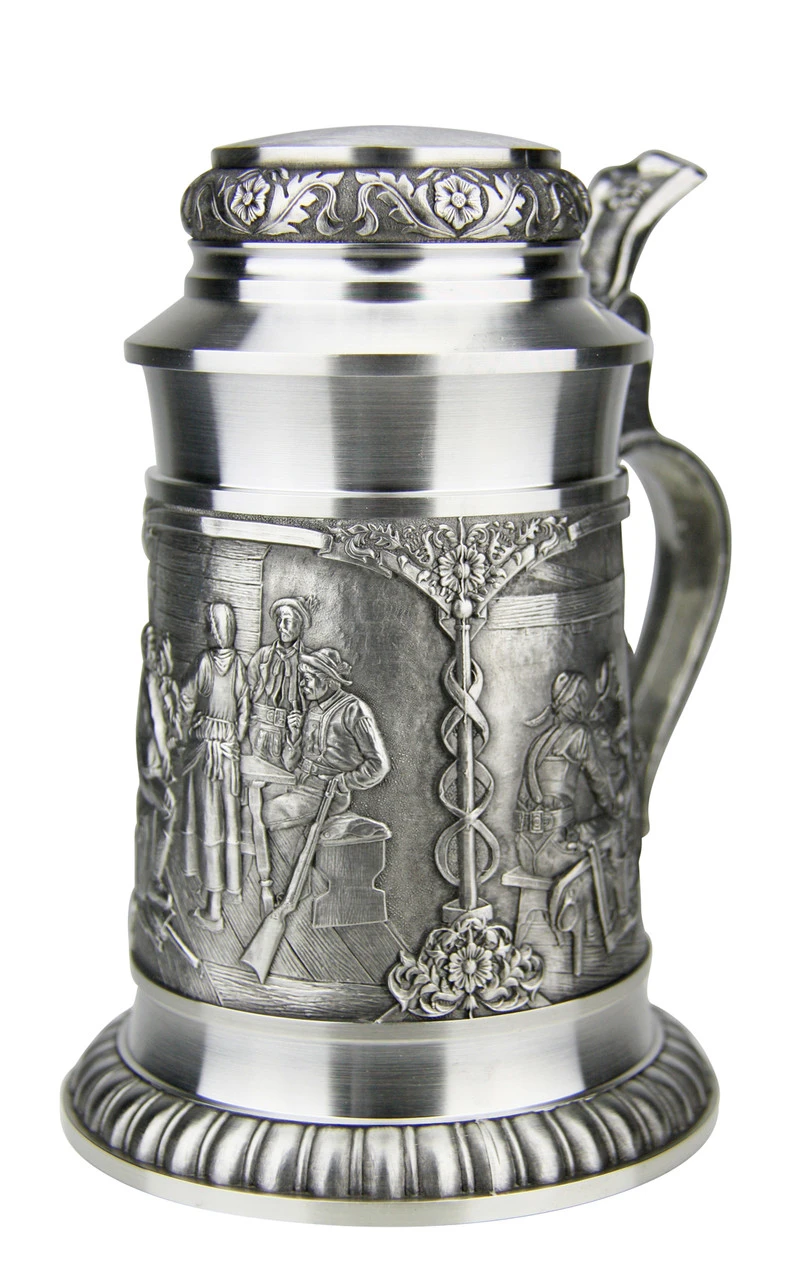 Defregger Pewter Beer Stein | 0.5 Liter 5 Defregger Pewter Beer Stein | 0.5 Liter - Image 3