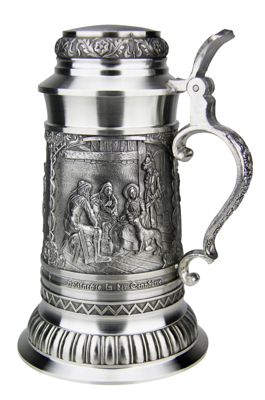 Defregger Pewter Beer Stein | 1 Liter 8 Defregger Pewter Beer Stein | 1 Liter - Image 6