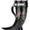 Deutschland Drinking Horn Beer Stein 1 Deutschland Drinking Horn Beer Stein -Beer Stein Store Deutschland Drinking Horn Beer Stein K2991SD Angle SM 52252.1541096890