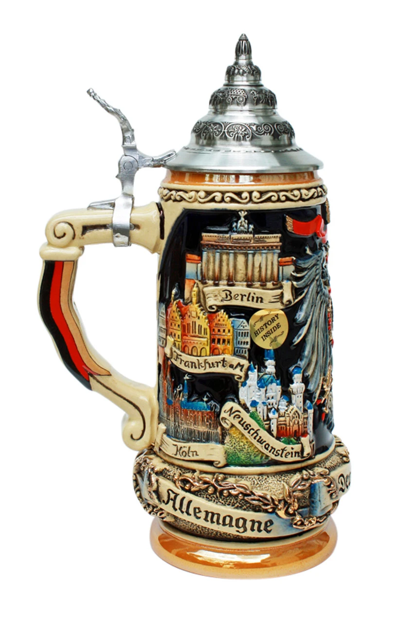 Deutschland Eagle Panorama Beer Stein 5 Deutschland Eagle Panorama Beer Stein - Image 3