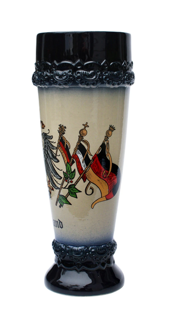 Deutschland Eagle Stoneware Wheat Beer Cup 4 Deutschland Eagle Stoneware Wheat Beer Cup - Image 2