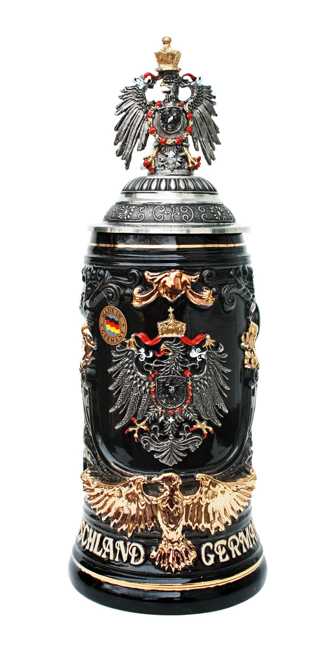 Deutschland Germany Eagle Beer Stein 3 Deutschland Germany Eagle Beer Stein