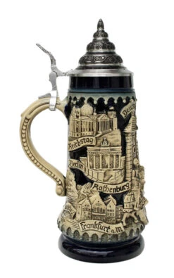 Deutschland Germany Jousting Knights Beer Stein Cobalt 7 Deutschland Germany Jousting Knights Beer Stein Cobalt -Beer Stein Store Deutschland Germany Jousting Knights Beer Stein K1111ble LS SM 72400.1395935872