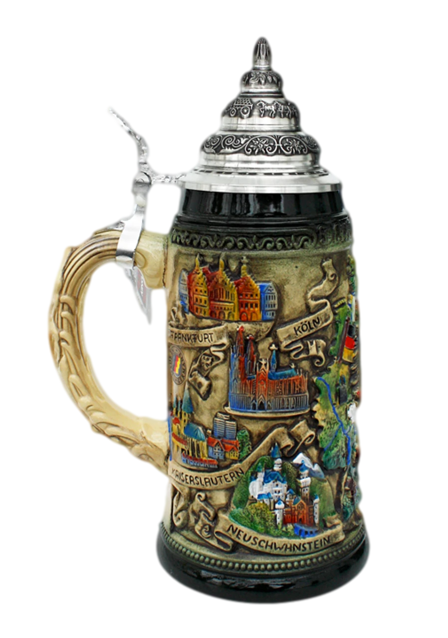 Deutschland Map Beer Stein 5 Deutschland Map Beer Stein - Image 3
