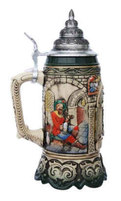 Window To Heidelberg Deutschland Beer Stein 9 Window To Heidelberg Deutschland Beer Stein -Beer Stein Store Deutschland Neuschwanstein Portal to Open Beer Stein K0154 LS SM 70194.1479934019
