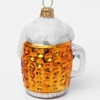 Dimpled Oktoberfest Beer Mug Mini Glass Christmas Ornament 2 Dimpled Oktoberfest Beer Mug Mini Glass Christmas Ornament -Beer Stein Store Dimpled Oktoberfest Beer Mug Mini Glass Christmas Ornament SM 89513.1508949898