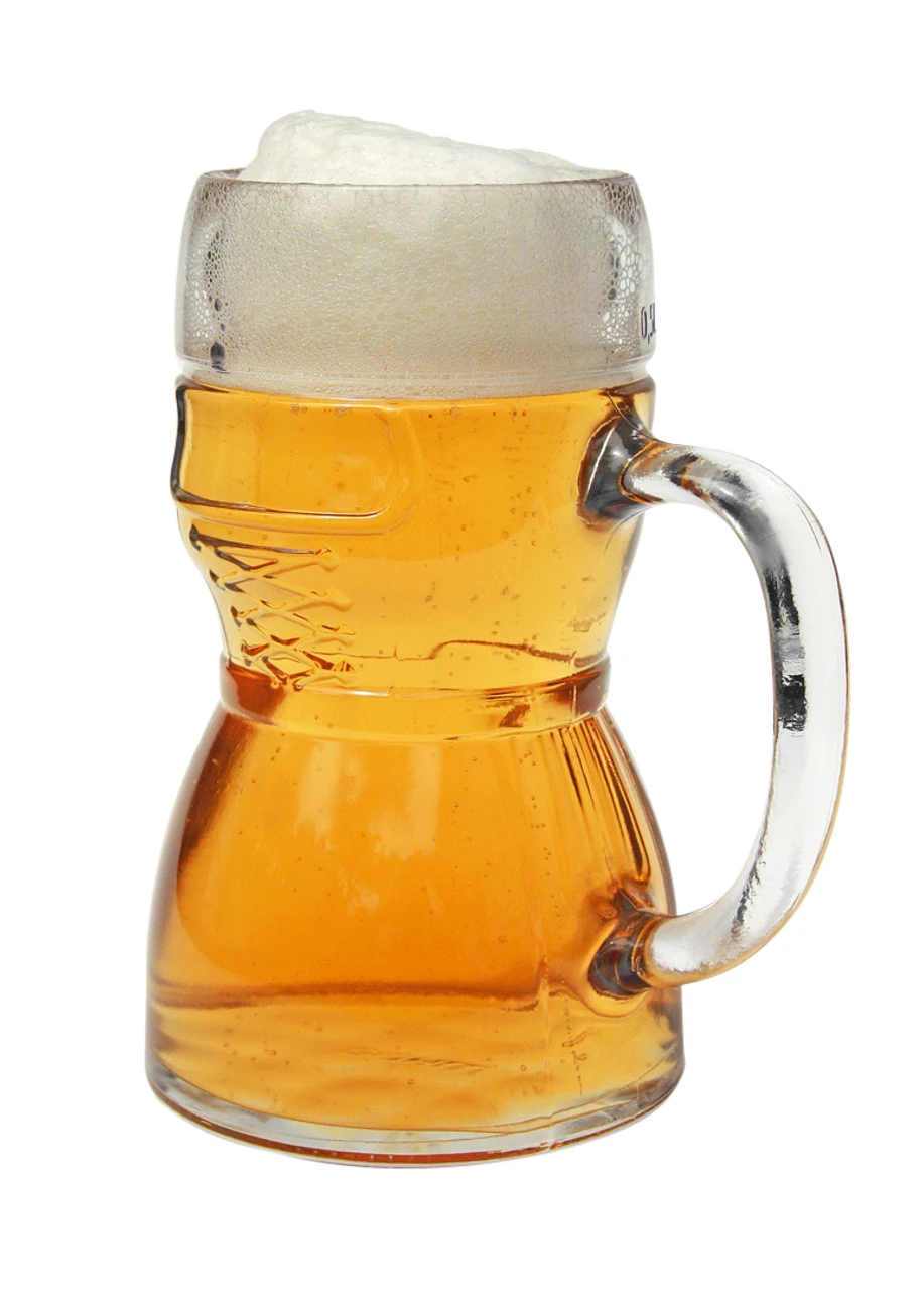 Dirndl Glass Beer Mug 0.5 Liter 8 Dirndl Glass Beer Mug 0.5 Liter - Image 6