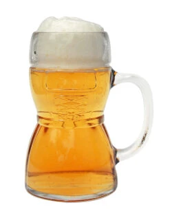 Dirndl Glass Beer Mug 0.5 Liter