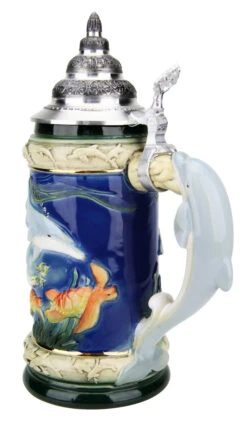 Dolphin Beer Stein 15 Dolphin Beer Stein -Beer Stein Store Dolphin Beer Stein K961 B SM 56541.1490128973