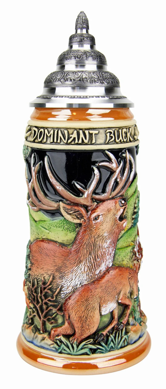 Dominant Buck Beer Stein 3 Dominant Buck Beer Stein