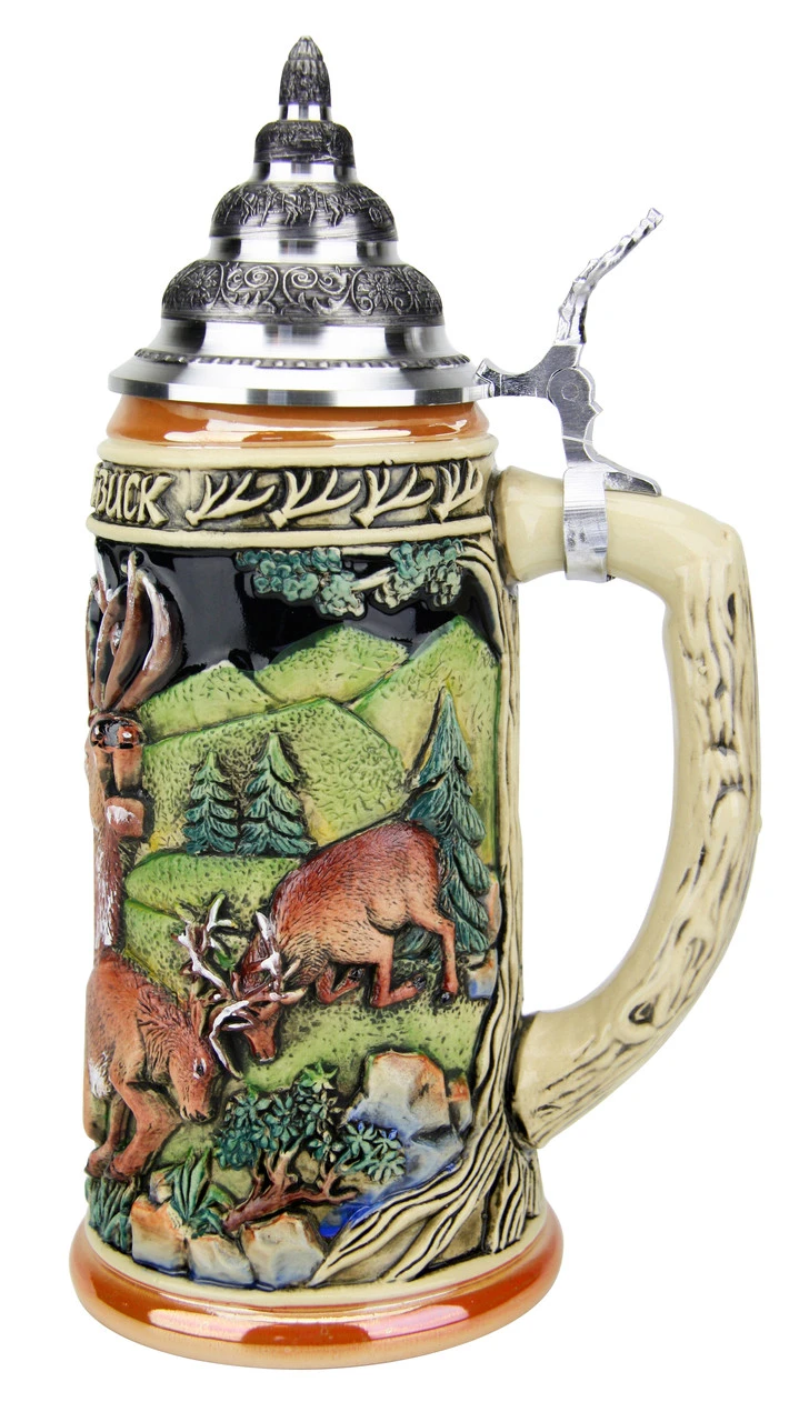 Dominant Buck Beer Stein 5 Dominant Buck Beer Stein - Image 3