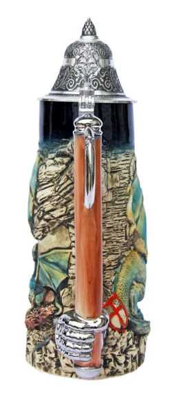 Dragon Beer Stein 11 Dragon Beer Stein -Beer Stein Store Dragon Beer Stein KT4000BZ Back SM 80451.1401396054