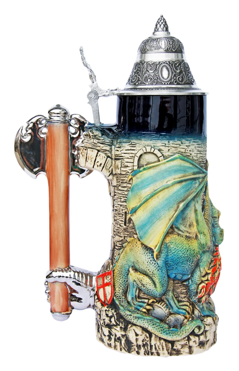 Dragon Beer Stein 3 Dragon Beer Stein