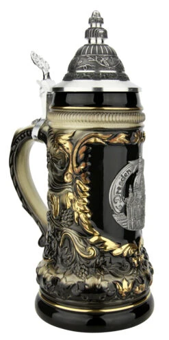 Dresden German Beer Stein 11 Dresden German Beer Stein -Beer Stein Store Dresden German Beer Stein ZB1423606D 2 LA SM 96659.1671489715