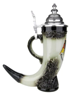 Drinking Horn German Beer Stein 9 Drinking Horn German Beer Stein -Beer Stein Store Drinking Horn German Beer Stein ZB1546606 LS SM 39919.1543360368