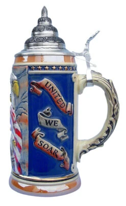 Eagle Of Freedom Beer Stein 5 Eagle Of Freedom Beer Stein -Beer Stein Store Eagle of Freedom Beer Stein Side SM 48101.1418237963