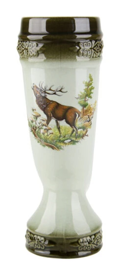 Elk Drinking Horn 8 Elk Drinking Horn -Beer Stein Store Elk Drinking Horn K2901NH FNT SM 69041.1480119257