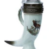 Elk Drinking Horn Beer Stein 1 Elk Drinking Horn Beer Stein -Beer Stein Store Elk Hunting Drinking Horn Beer Stein K2901O Angle SM 87715.1401396235