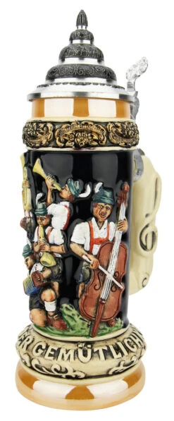 Fest Krug Oompah Band Beer Stein 11 Fest Krug Oompah Band Beer Stein -Beer Stein Store Fest Krug Oompah Band Beer Stein K012BL RA SM 40919.1650298733