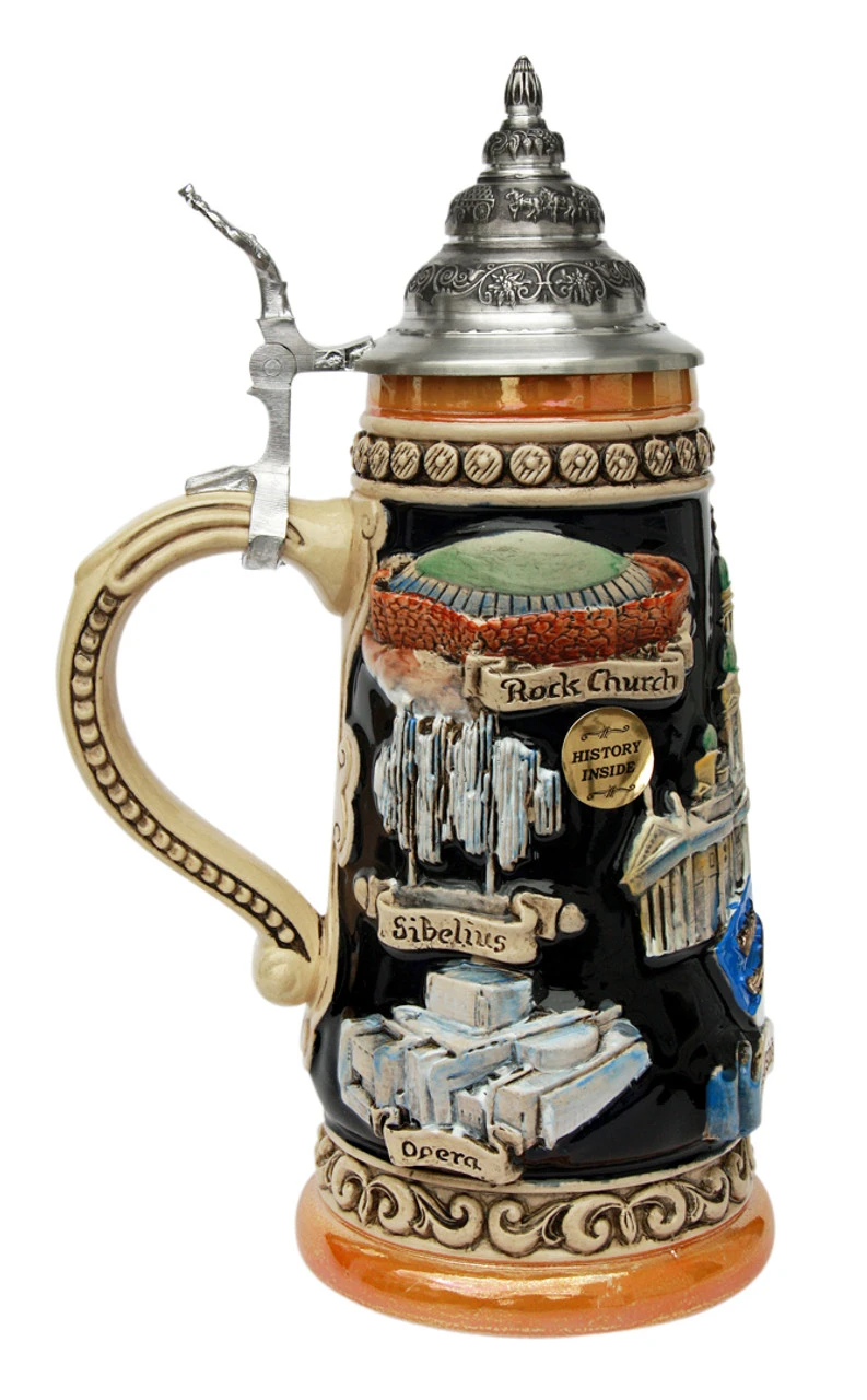 Helsinki Finland Beer Stein 4 Helsinki Finland Beer Stein - Image 2