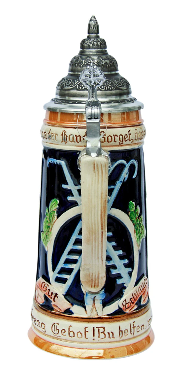 Firemans Beer Stein 5 Firemans Beer Stein - Image 3