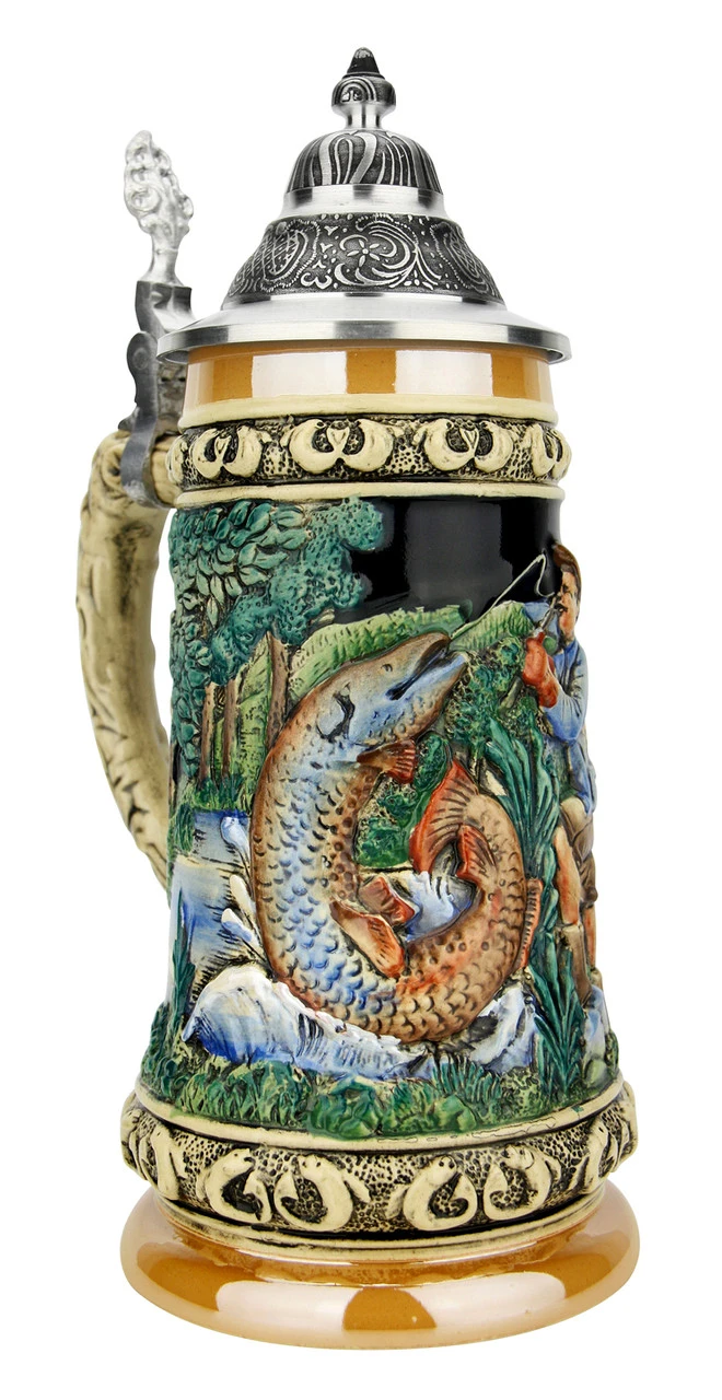 Fishing Beer Stein 4 Fishing Beer Stein - Image 2