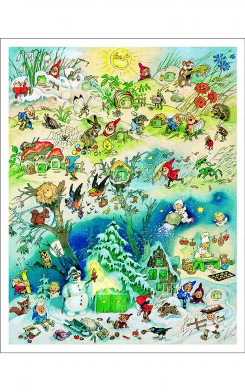 Four Seasons Extra Large German Advent Calendar 3 Four Seasons Extra Large German Advent Calendar